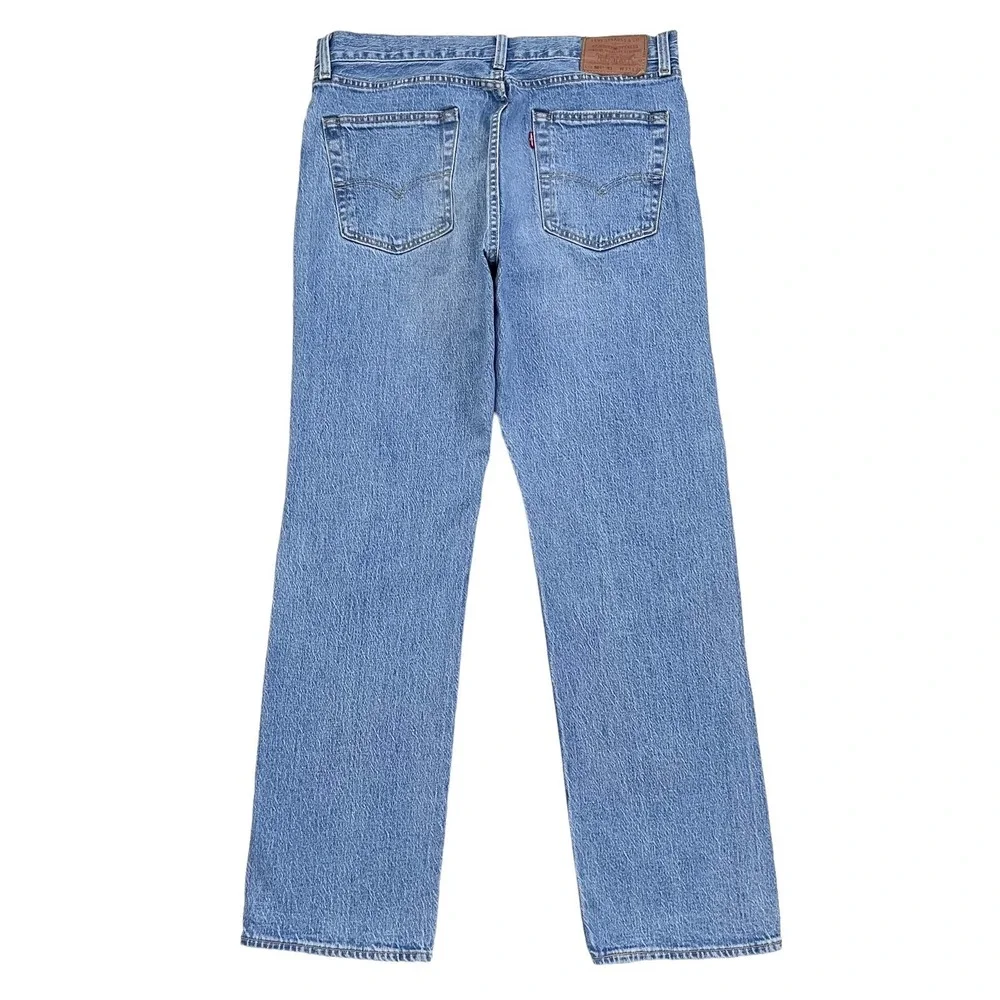 Levi's Premium 501 '93 Straight Men's Jeans 33X31 - BIG E - Distressed